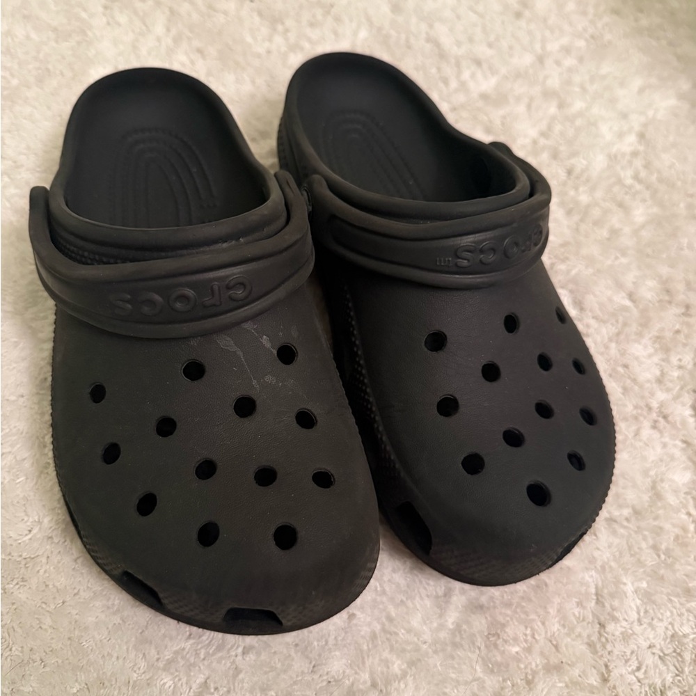 CROCS Kids Black Water Shoes
